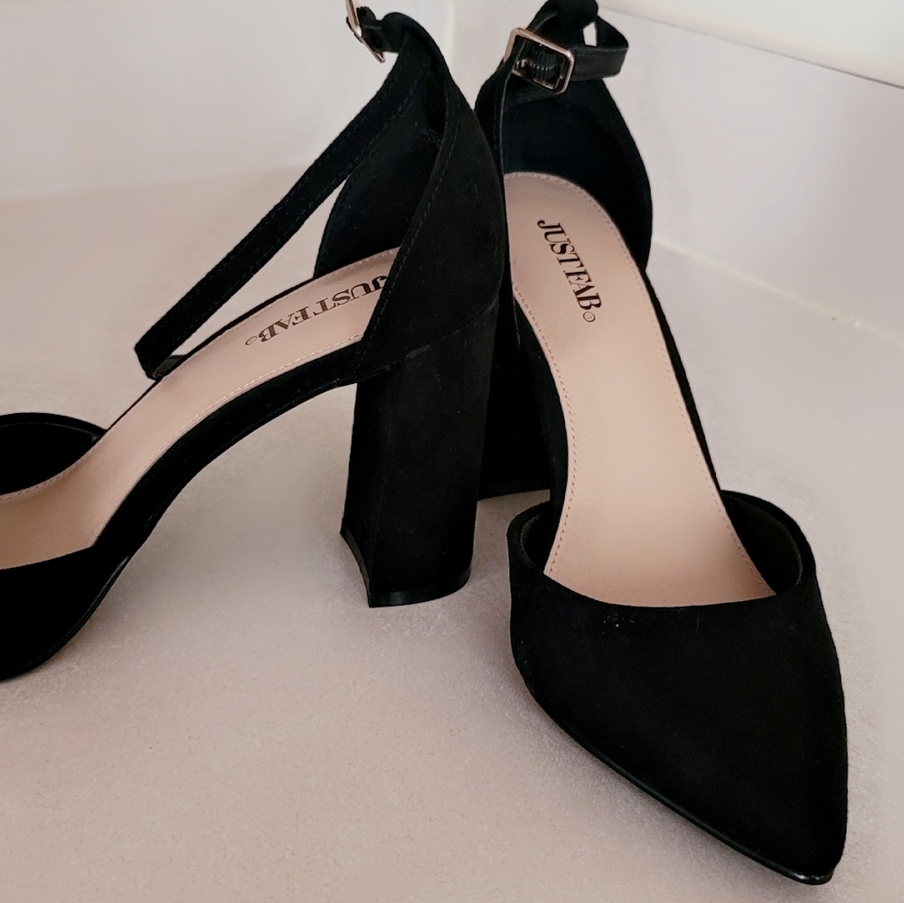 Black heels